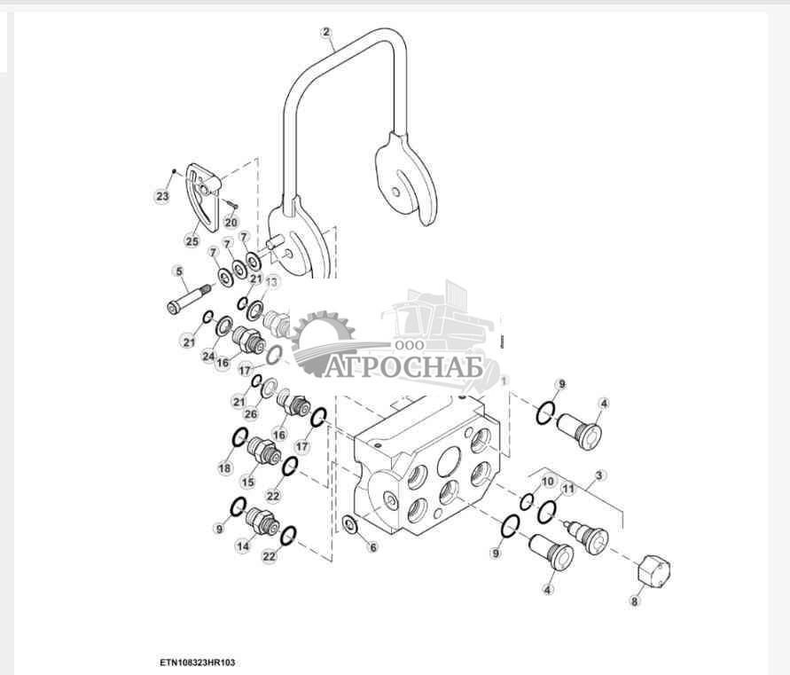 Клапан комбинированной муфты 